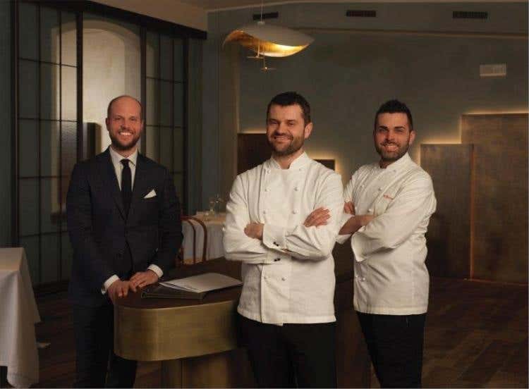 Marco Locatelli, Enrico Bartolini e Cristopher Carraro